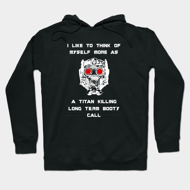 Titan Killing Long Term Booty Call Hoodie by JJFDesigns